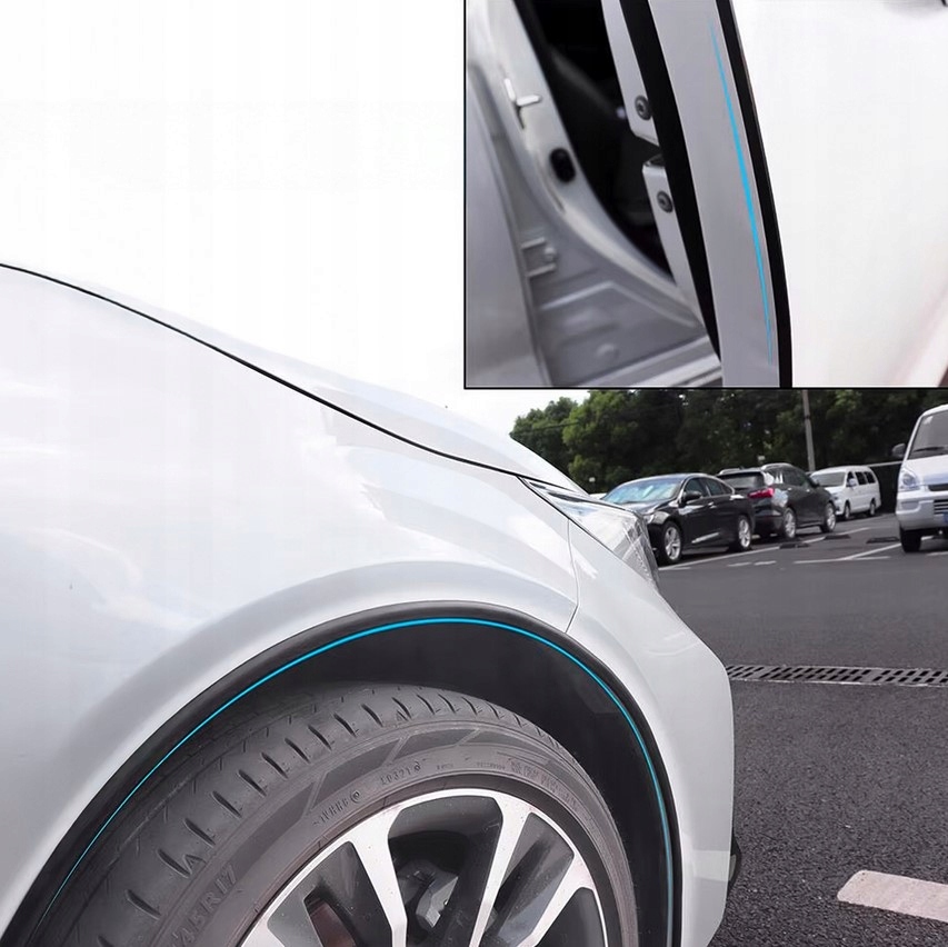 фото №11, Накладка підкрилок молдинг захисна na підкрилок do крила широка 5cm x 6m