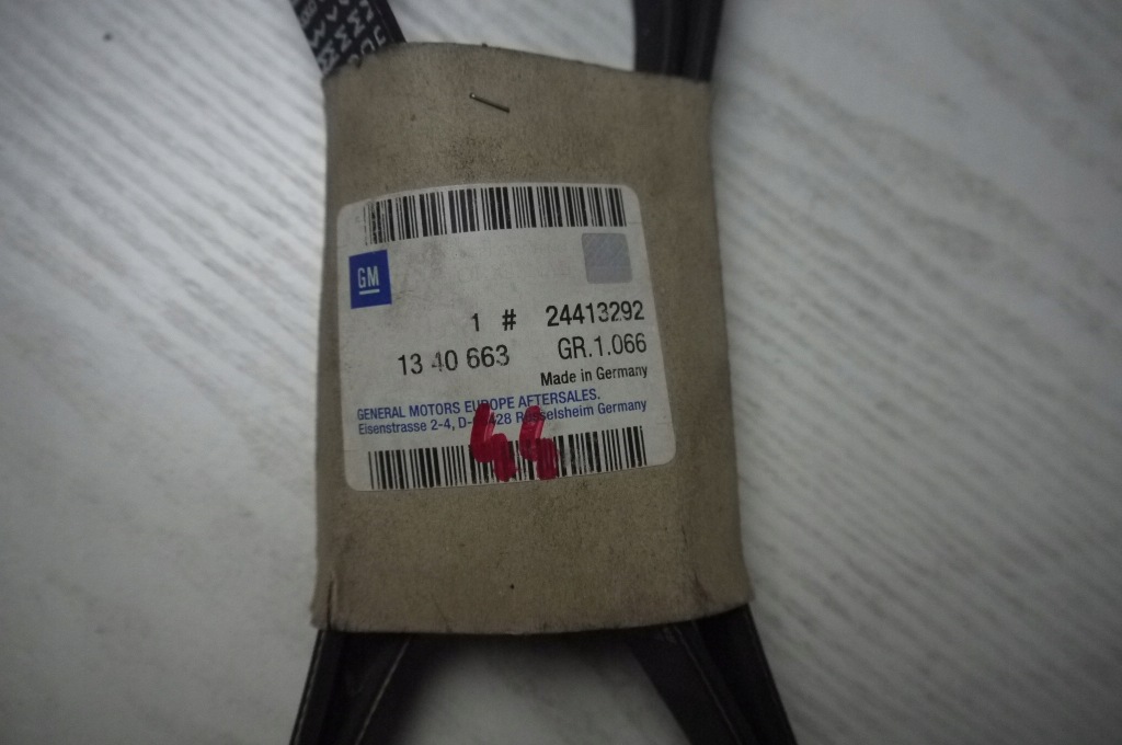 фото №1, Ремінь клиновий opel astra opel vectra 1340663