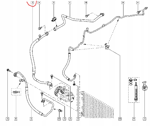 фото №11, Датчик тиску системи кондиціонера датчик тиск