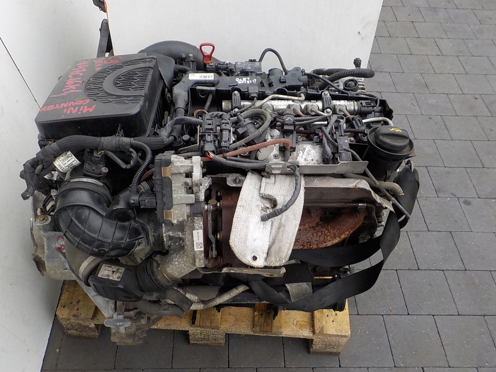 фото №13, Mini cooper r56 11r 1.6d 90km двигатель n47c16a kompletny