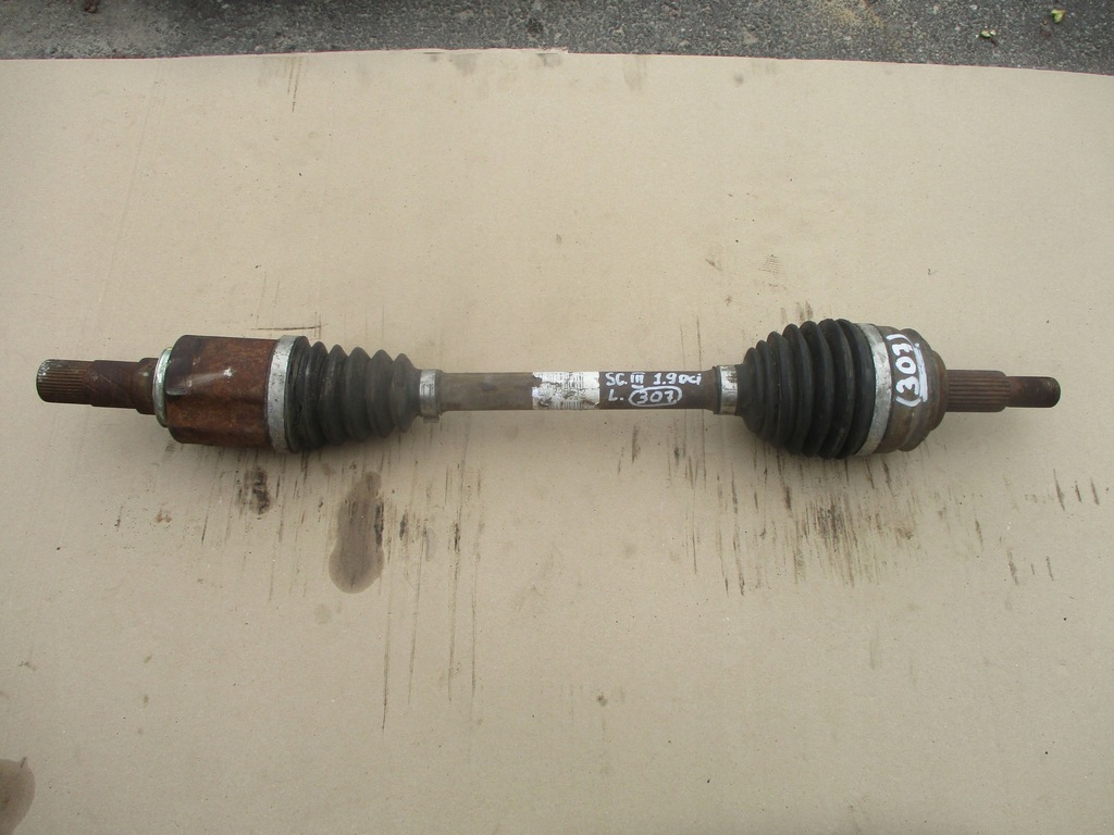 фото №2, Приводной вал левая 8200725512 renault scenic iii 1.9dci