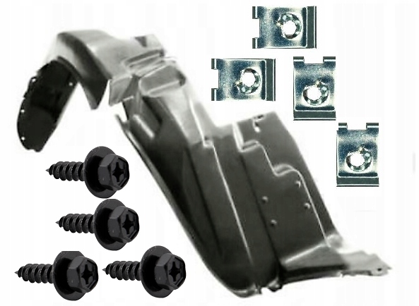 фото №1, Opel agila 2008-2015 клипсы подкрылок перед правый