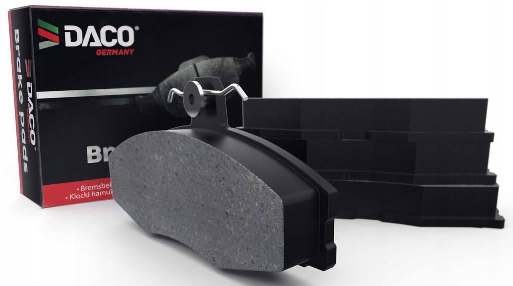 фото №1, Тормозные колодки тормозные daco vw caddy ii 2 96-00 перед