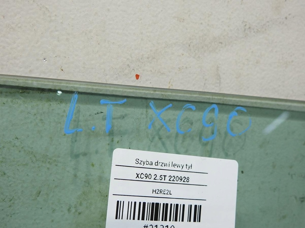 фото №6, Стекло дверь левый задняя volvo xc90 i