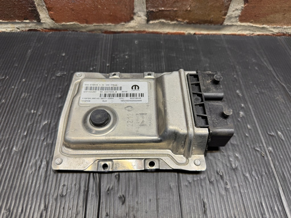 фото №1, Fiat 500 бортовий комп'ютер блок керування 52218440