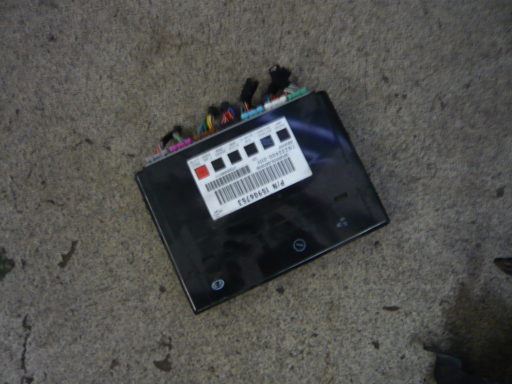 фото №1, Chevrolet captiva модуль блок керування комфорту 15906753