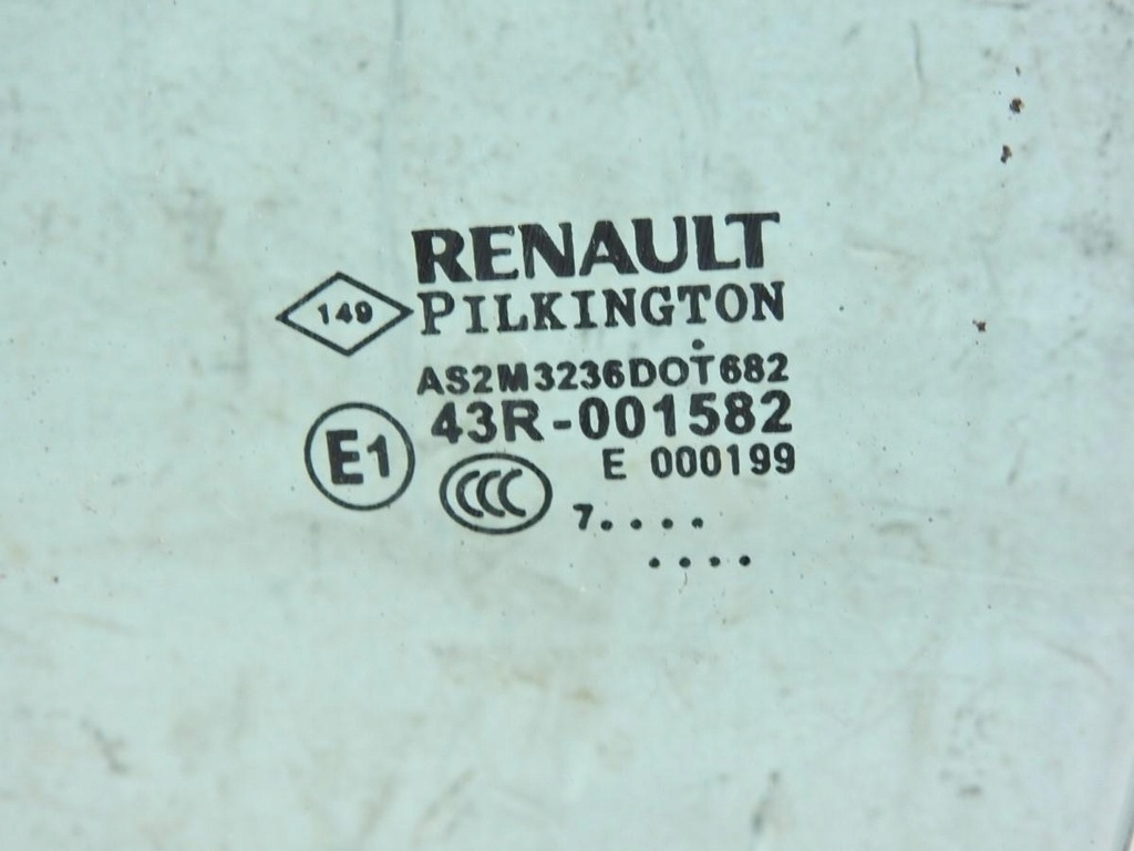 фото №3, Скло двері лівий задня renault laguna iii