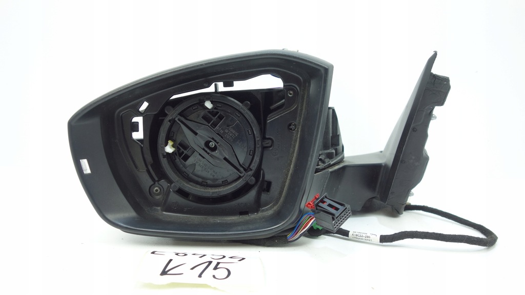 фото №3, Vw t-roc 2017- 9 pin зеркало наружное левая 2ga857601