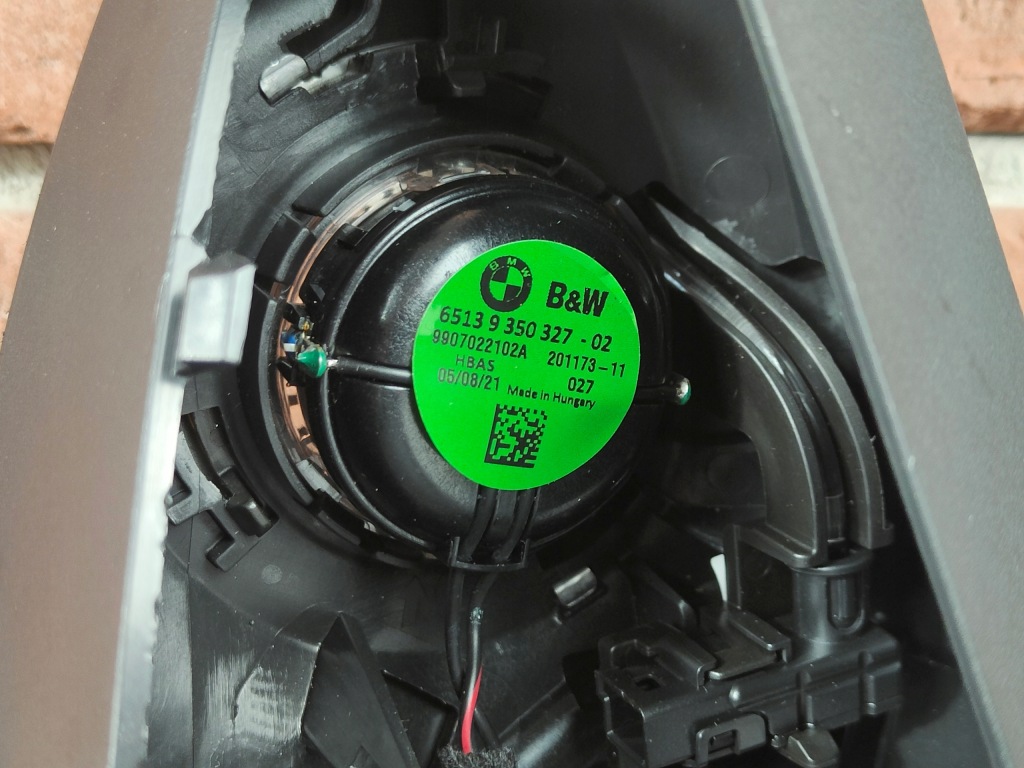 Трикутник лівий динамік двері bowers wilkins bmw g09 x8 xm 5a012d3 9350327 Оригінал