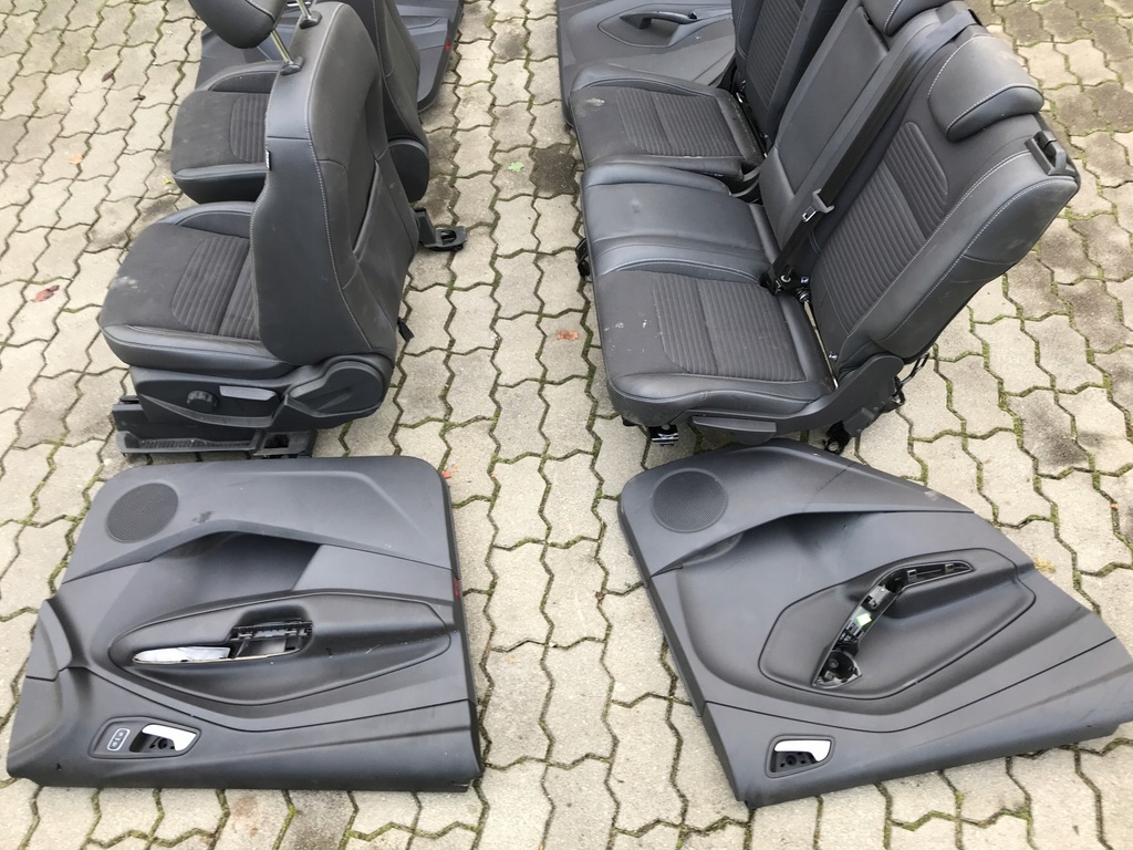 фото №7, Сидіння заднє сидіння обшивки напівшкіра ford kuga mk2