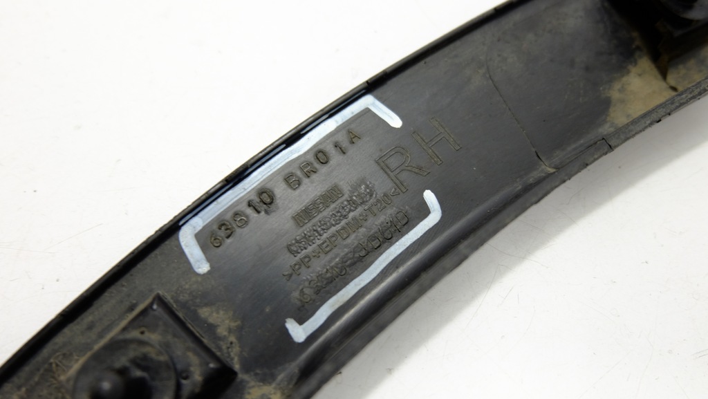 фото №9, Nissan qashqai j10 молдинг накладка крыла правый перед 63810br01a