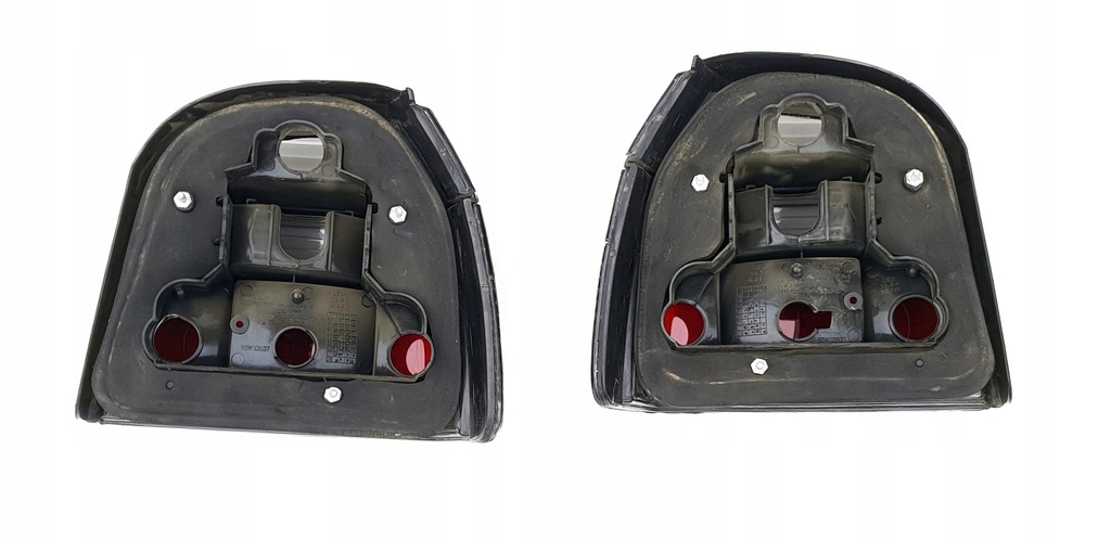 фото №9, Vw golf mk3 iii 3 лампи задня задні lucid тюнінг тоновані чорні