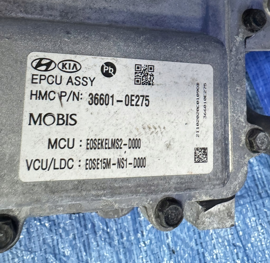 фото №8, Инвертор модуль зарядки hyundai kona i electric 36601-0e275 36400-0e176