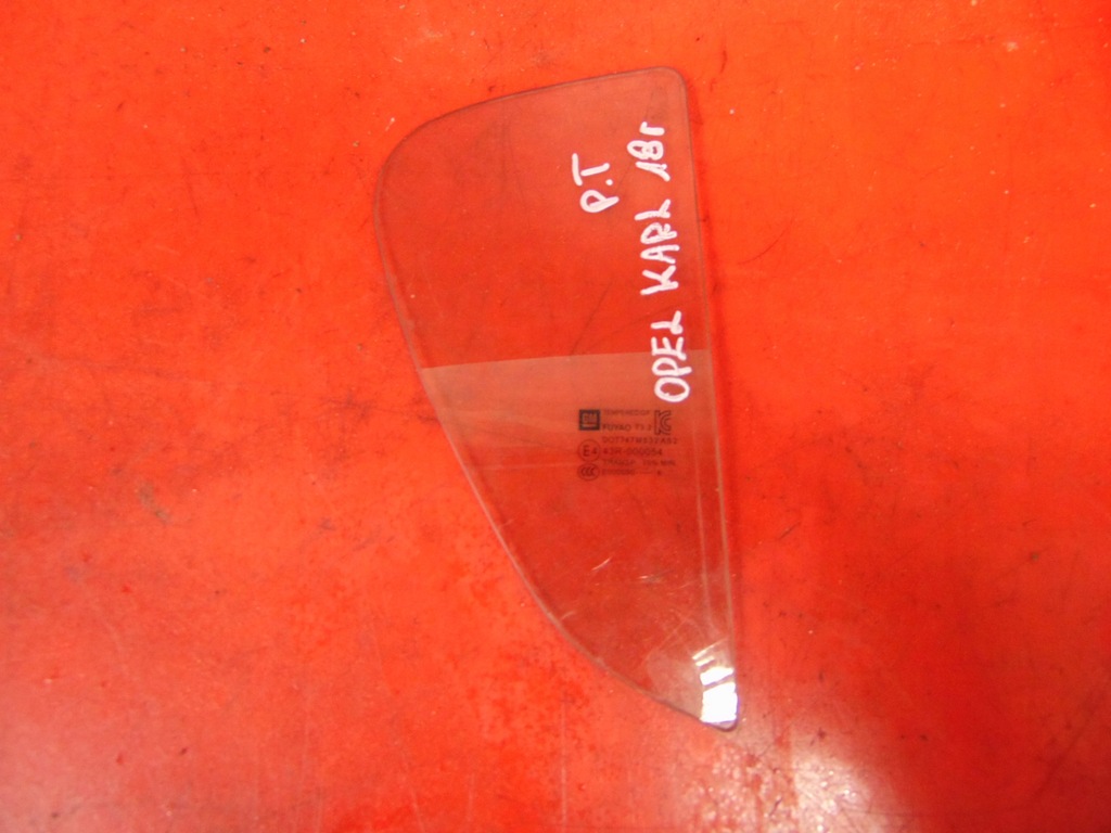 фото №1, Opel karl 14- скло двері права задня задня 2018 rok