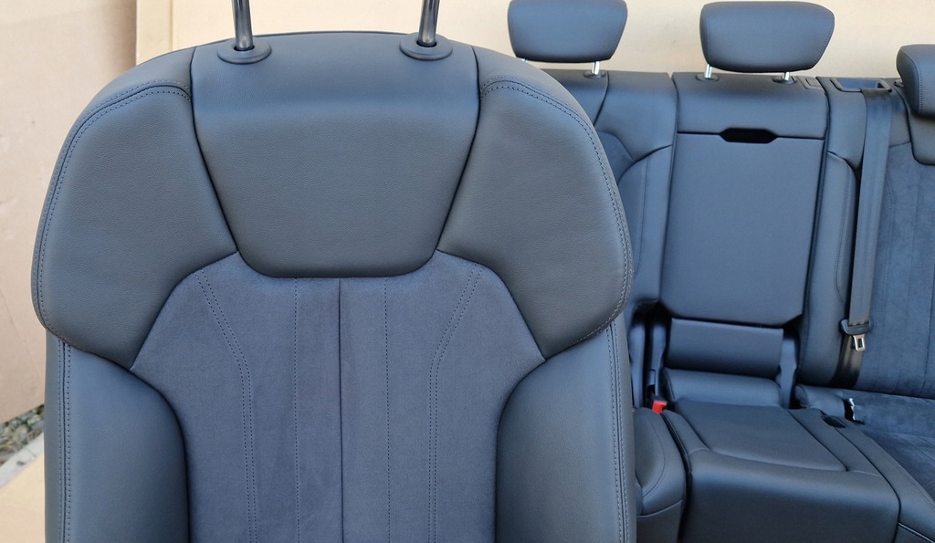 фото №7, Сиденья заднее сиденье audi q5 lift 80a кожа alcantara электрика подогрев jak nowe