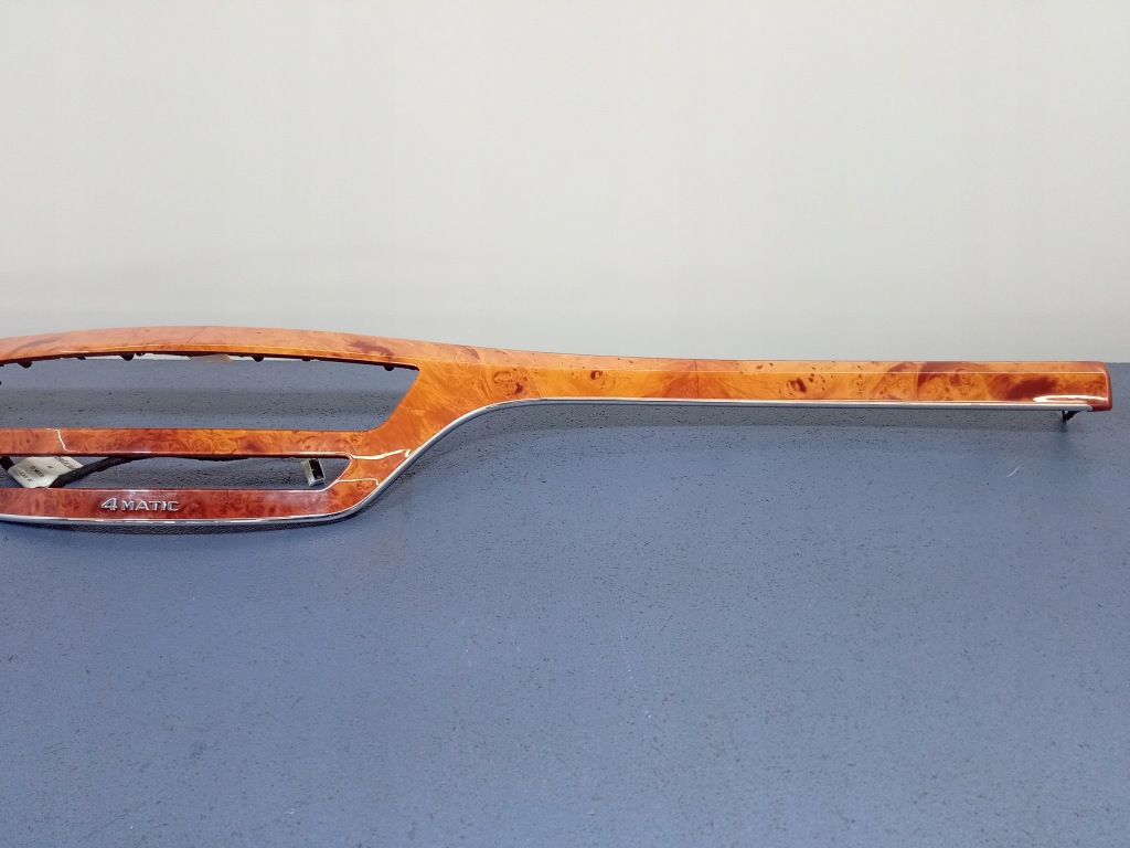 фото №4, Mercedes s w221 молдинг консолі dekor drewno