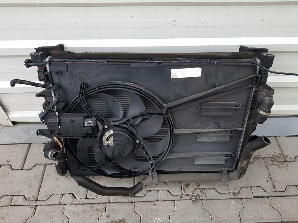 фото №5, Volvo v40 ii 12-19r 1.6 d2 радиатор вентилятор комплект