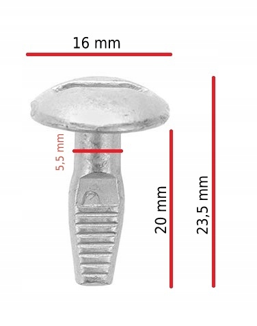 фото №3, Винт клипса кронштейн защита peugeot 407 508 607