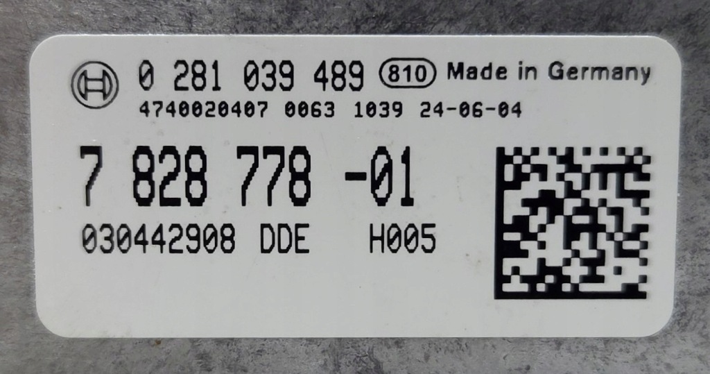 Блок керування двигуна bmw g11 g12 g14 g15 g16 3.0 дизель 7828778 Недорого
