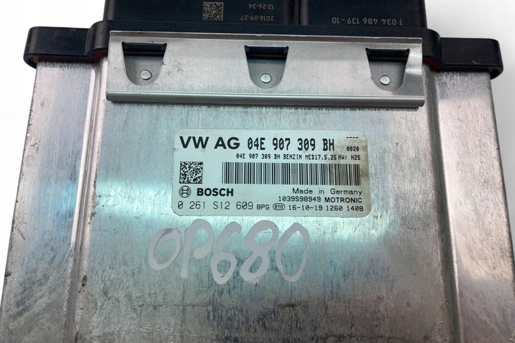 фото №8, Блок керуючий двигуна ecu vw golf vii 5g1, bq1, be1, be2 04e907309bh