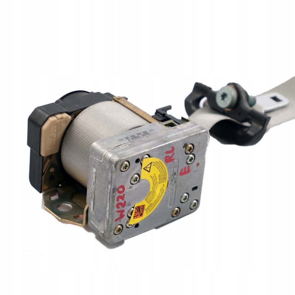 фото №9, Mercedes w220 pas безопасности левый задняя szary