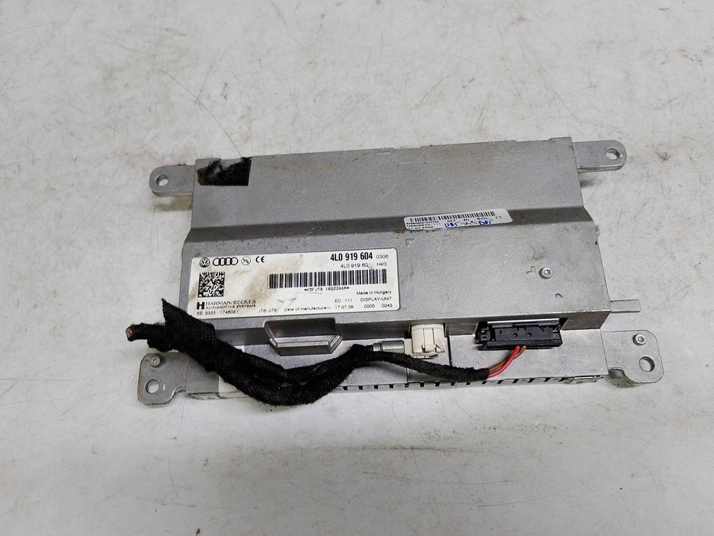 фото №6, Audi экран дисплей 4l0919604 europa