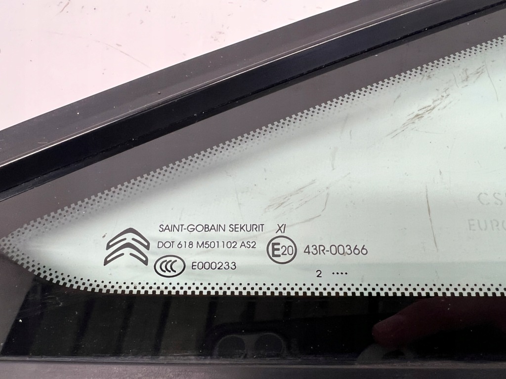 фото №5, Ds5 скло кузовна трикутник лівий перед ліва передня