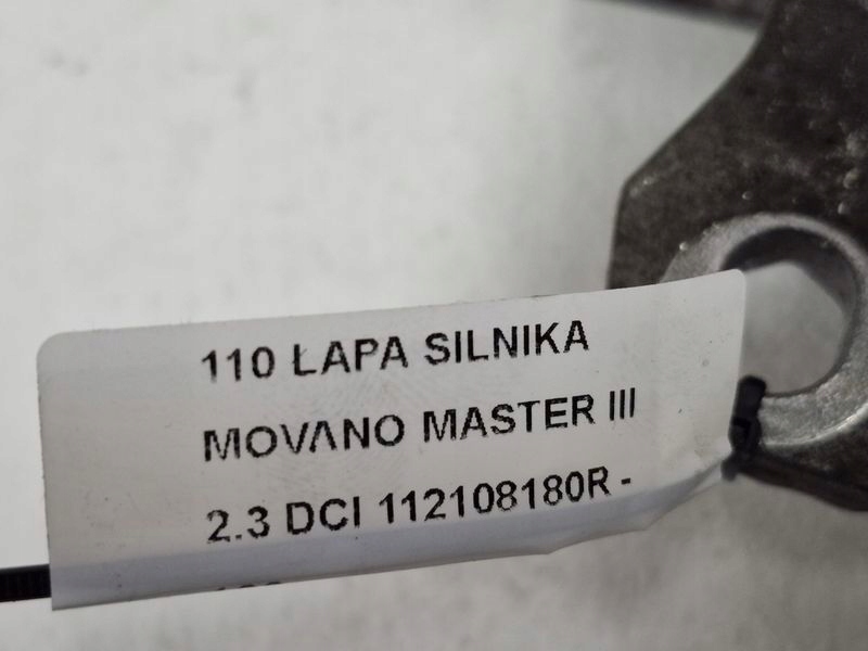 фото №8, Renault master 3 iii movano 2 ii 2.3 dci кронштейн подушка двигателя 112108180r