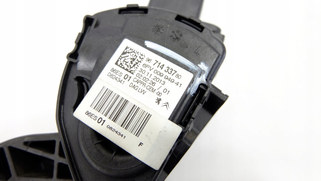 фото №6, Citroen c3 ii 1.4 hdi педаль потенціометр газу 9671433780