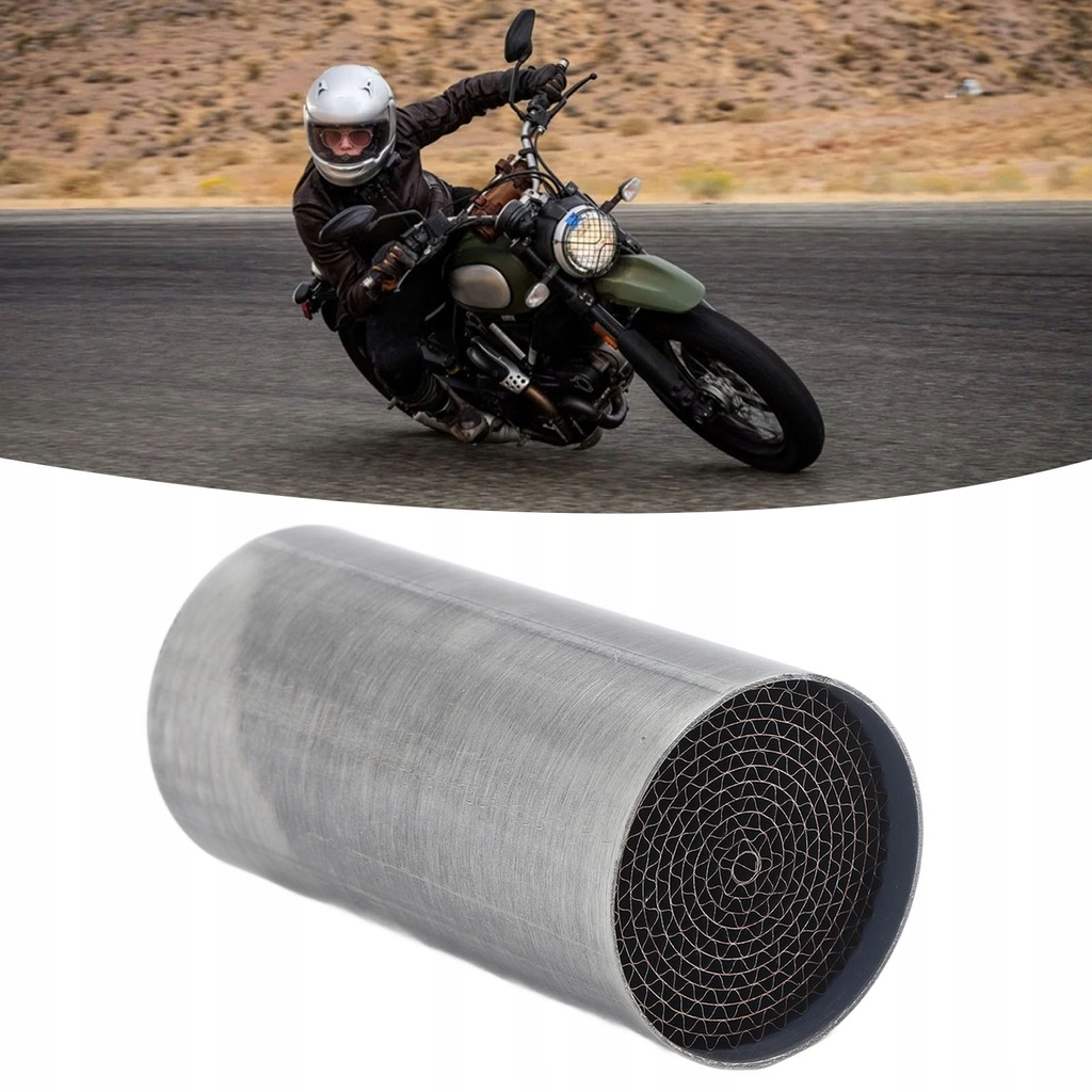 фото №12, Труба выхлопная motocykla катализатор ze нержавеющая сталь нержавеющей передний средний гаситель выпускной