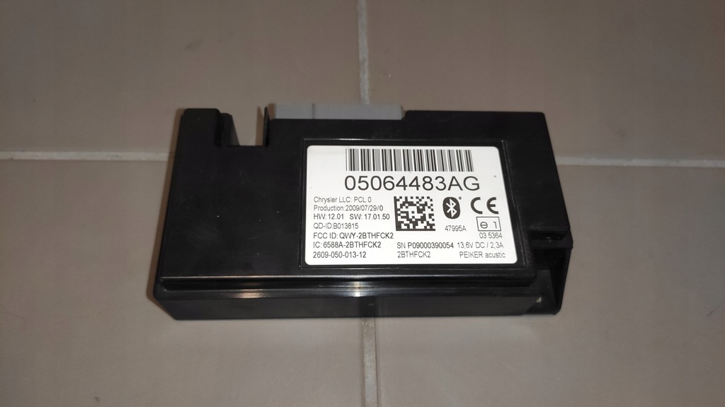 фото №10, Jeep cherokee liberty kk блок управления модуль bluetooth dodge journey