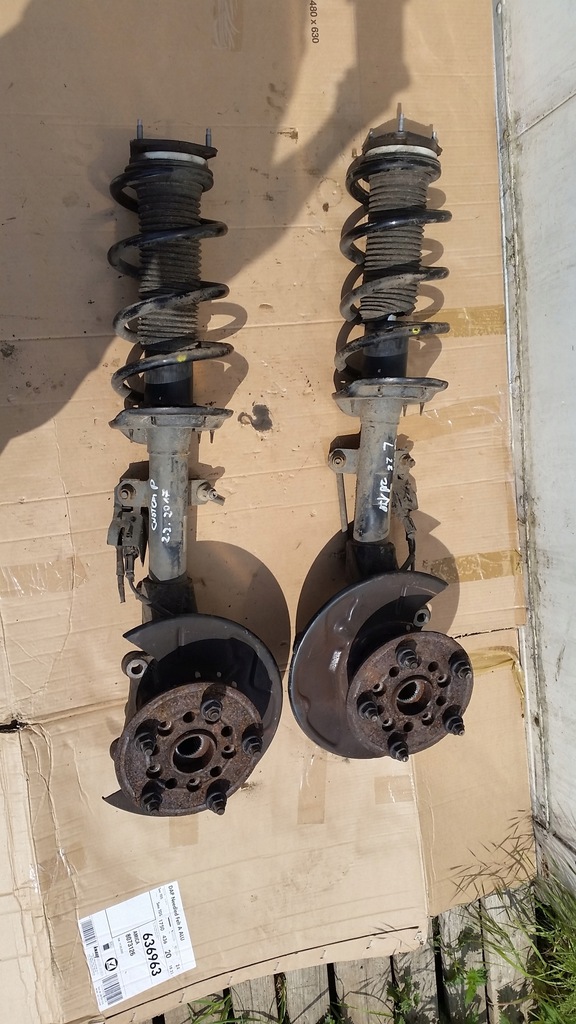 фото №1, Ford transit custom 2.2 17r амортизаторна стійка правий