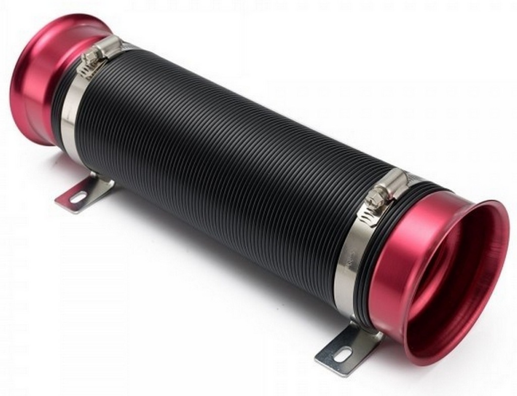 фото №1, Труба гнучка впуску 77mm 30-100cm повітрозабірник повітряний фільтр-бокс