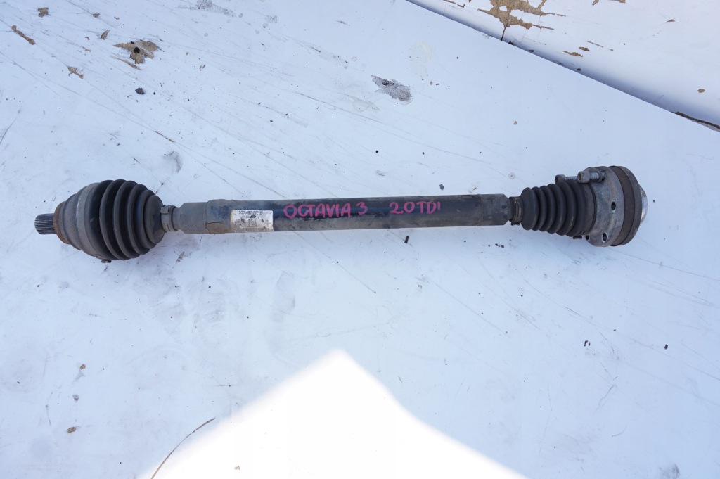 фото №1, Приводной вал правый перед skoda octavia 3 iii 2.0 tdi