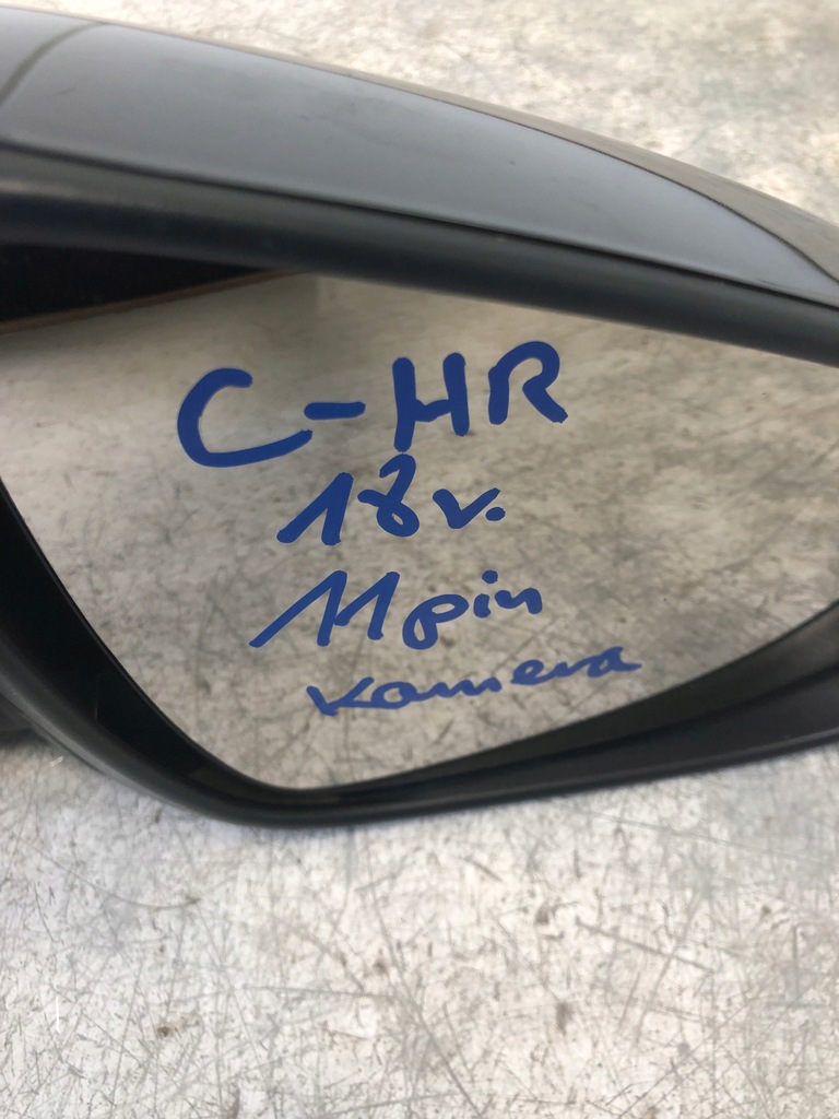 фото №7, Зеркало правое 11 pin камера toyota chr c-hr eu