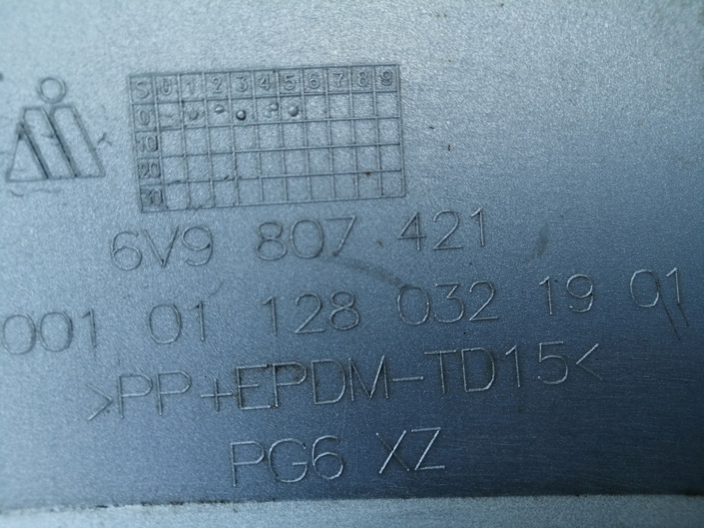 фото №16, Бампер задняя задний skoda fabia iii kombi 6v9 pdc