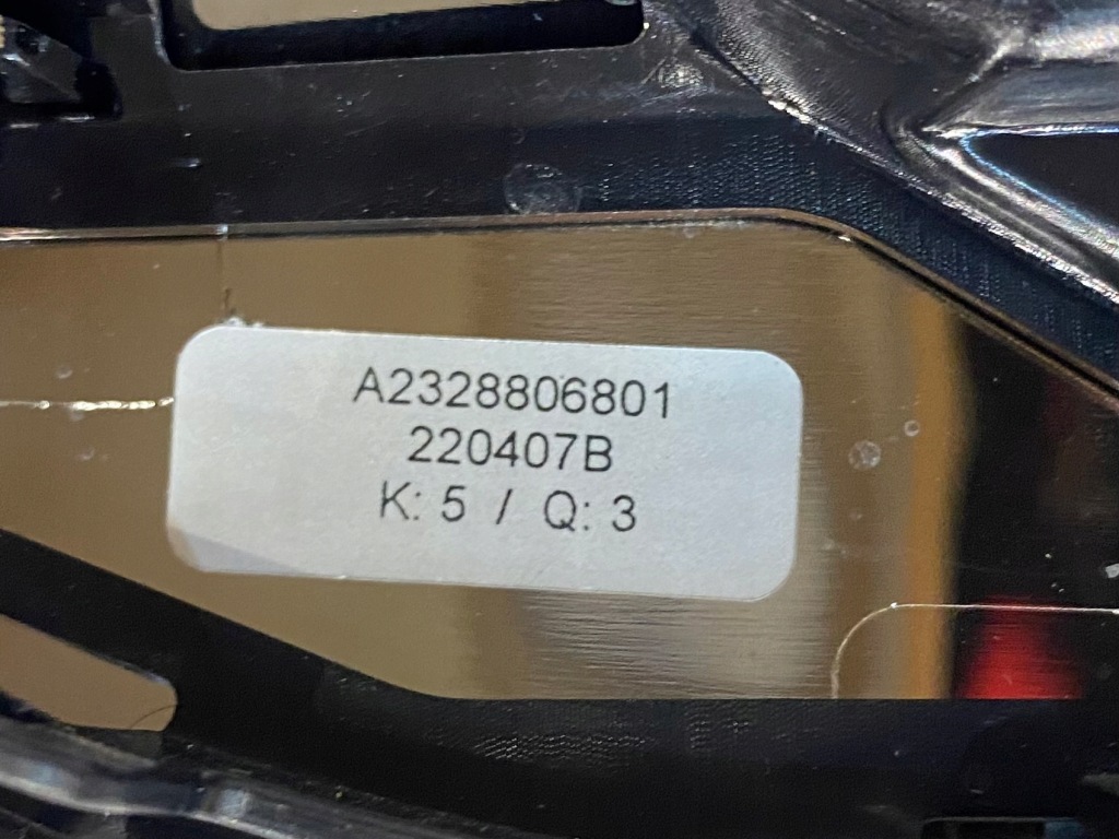 Mercedes sl63 amg решётка радиатора rh a2328806801 a2326987400 с Разборки