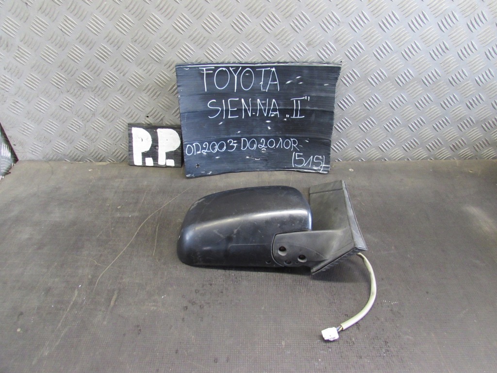 фото №1, Дзеркало правий перед 5 pin toyota sienna 06-10 r.