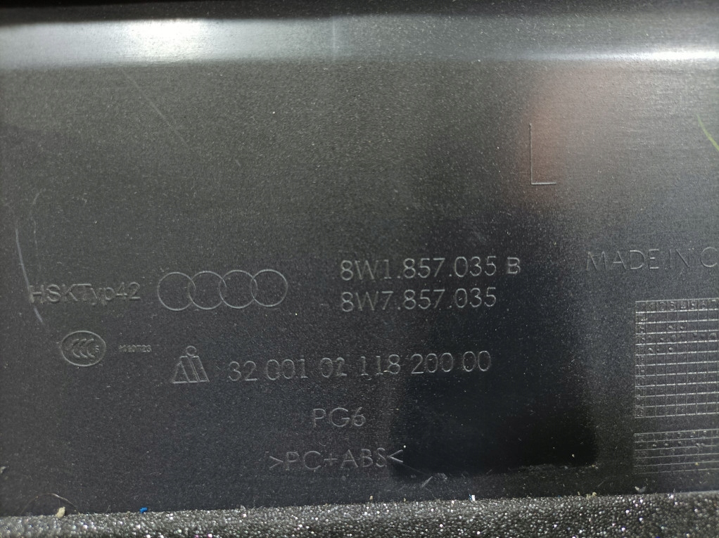 фото №6, Audi a5 f5 8w бардачок пассажира eu 8w1857035b