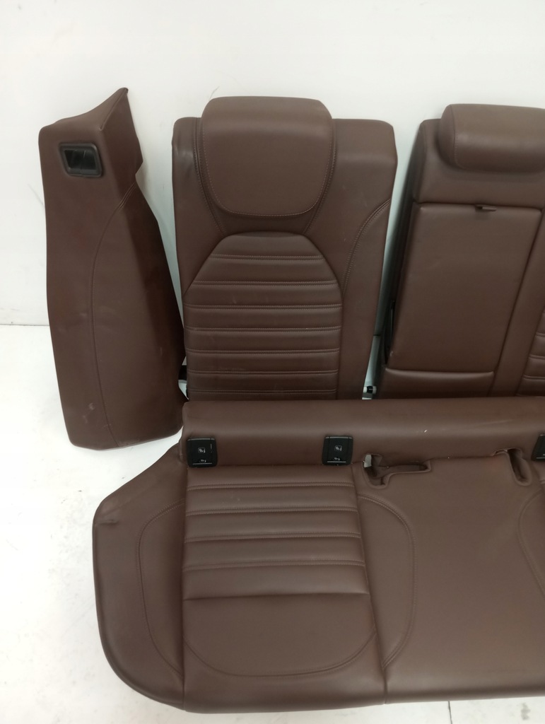 фото №13, Оббивка шкіра сидіння alfa romeo stelvio коричневі