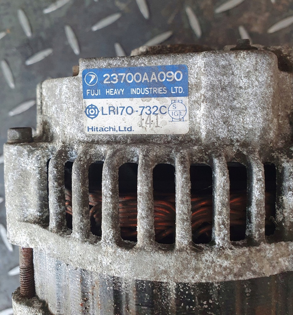 фото №3, Генератор subaru legacy i 2.2