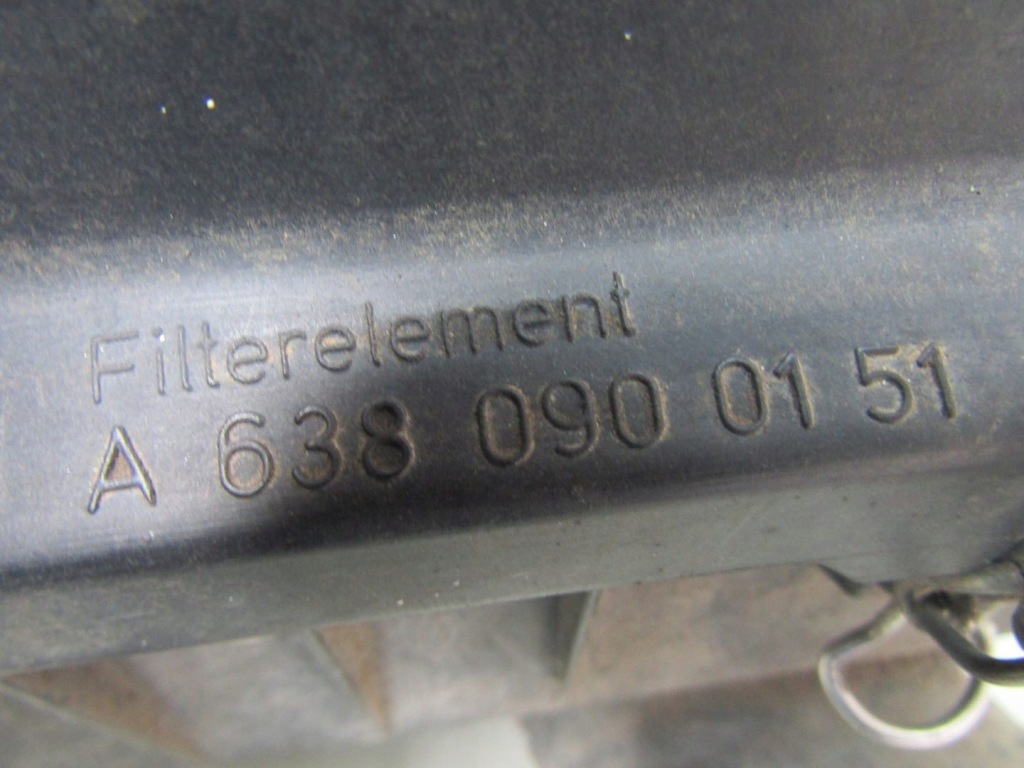 фото №11, Mercedes vito w638 98r 2.3 td корпус фільтра повітря a6380902701