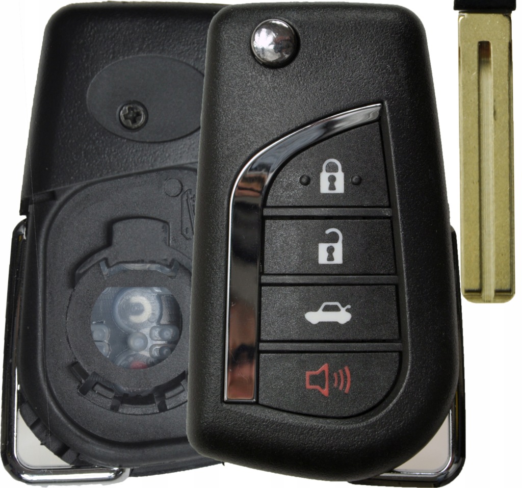 фото №1, Toyota aygo auris corolla ключ pilot корпус