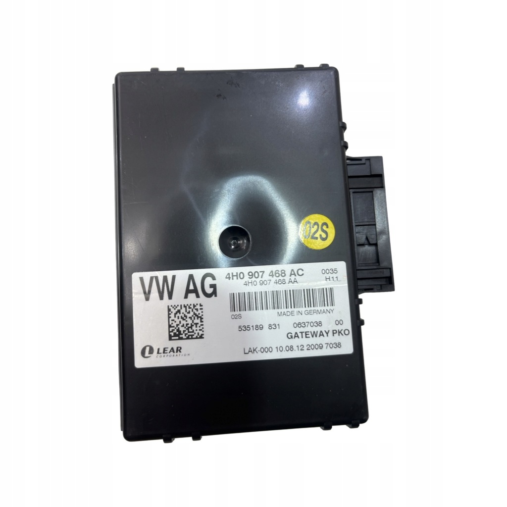 фото №1, Модуль шлюз audi a8 d4 4h0907468ac исправный !