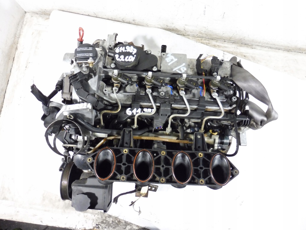 фото №9, Двигун блок двигуна om 611.987 турбонагнітач mercedes sprinter 903 901 2.2 cdi