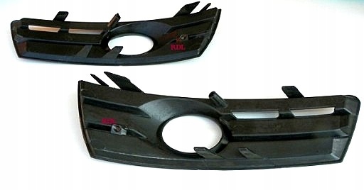 фото №12, Решётка радиатора решётка бампера правая vw passat cc 08-12, czarna, polcar