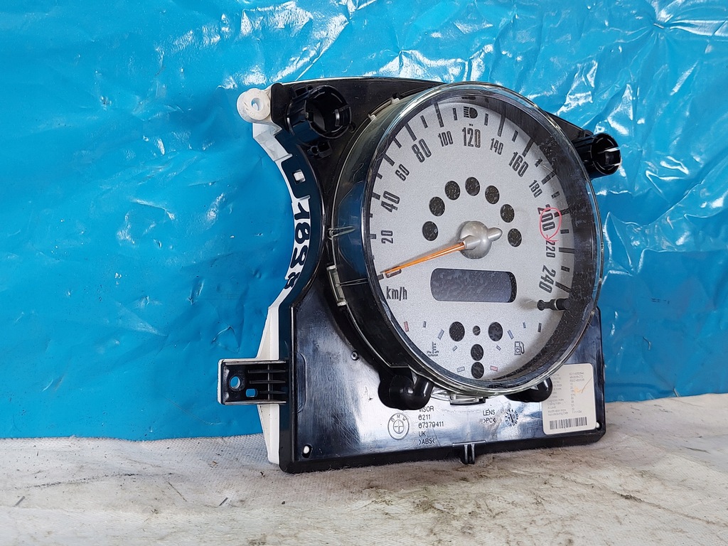 фото №4, Счетчик приборная панель mini r50 r53 1.6 b 62116953544