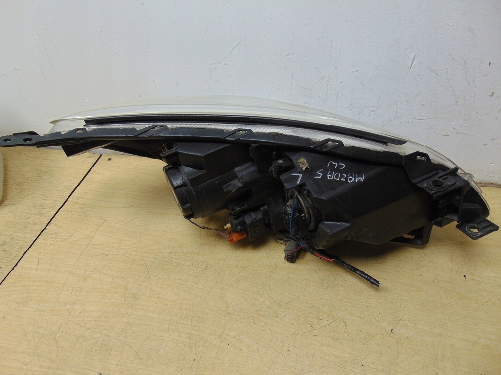 фото №8, Лампа левая перед ксенон mazda 5 ii cw 2010-