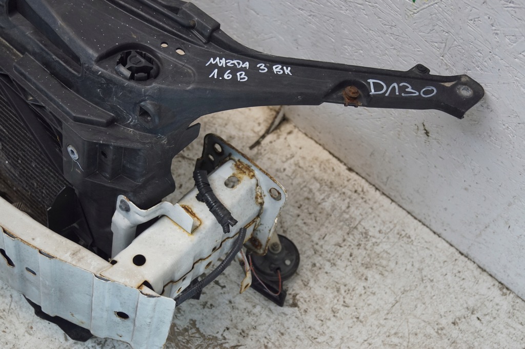 фото №6, Pas передній радіатор mazda 3 i bk 1.6 b