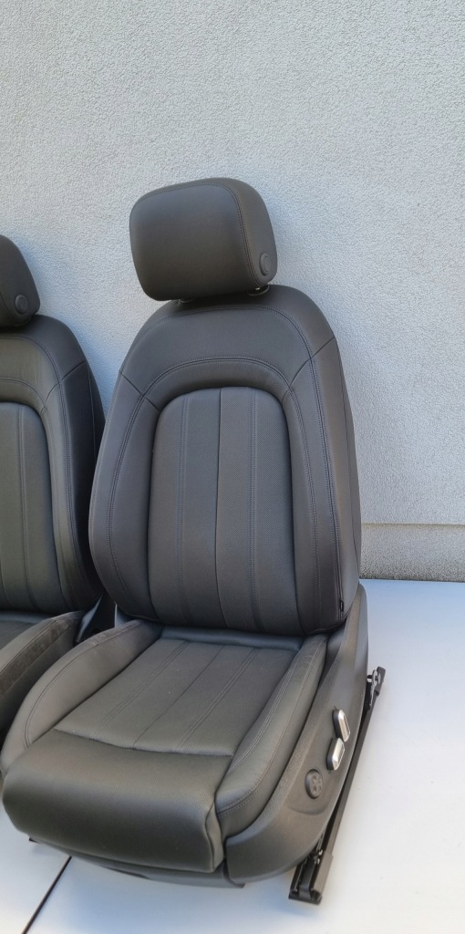 фото №10, Kpl. сидіння i заднє сидіння електричний шкіра вентильовані audia6 c7 nowe.